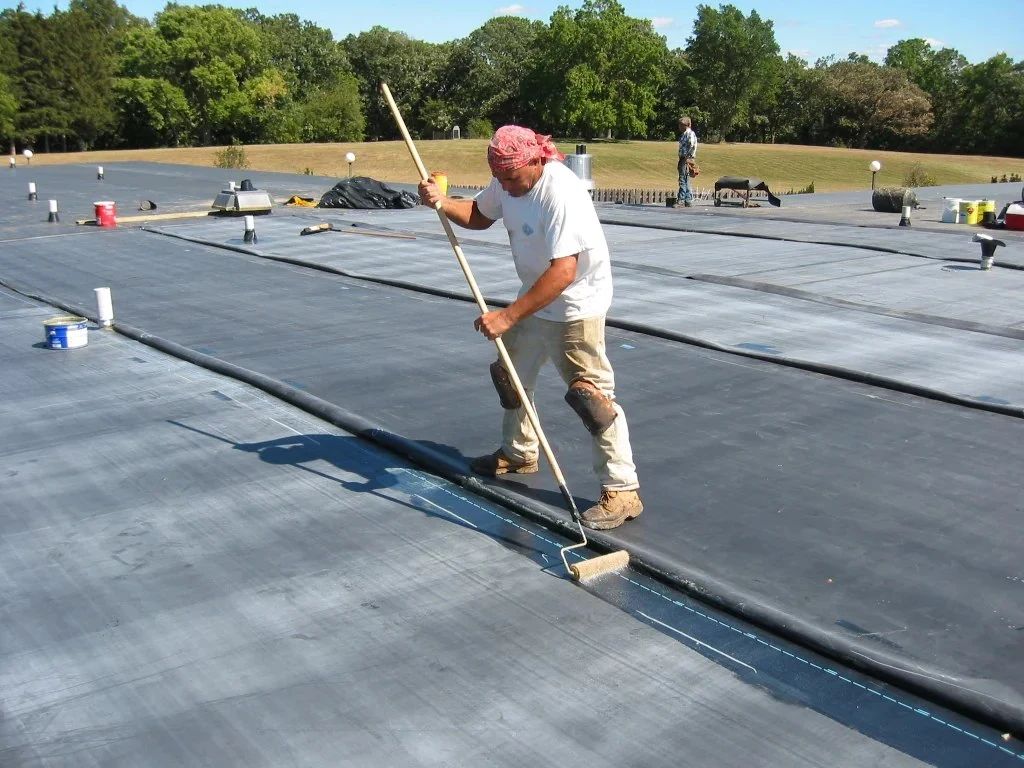 White EPDM Roofing in Gulfport, MS