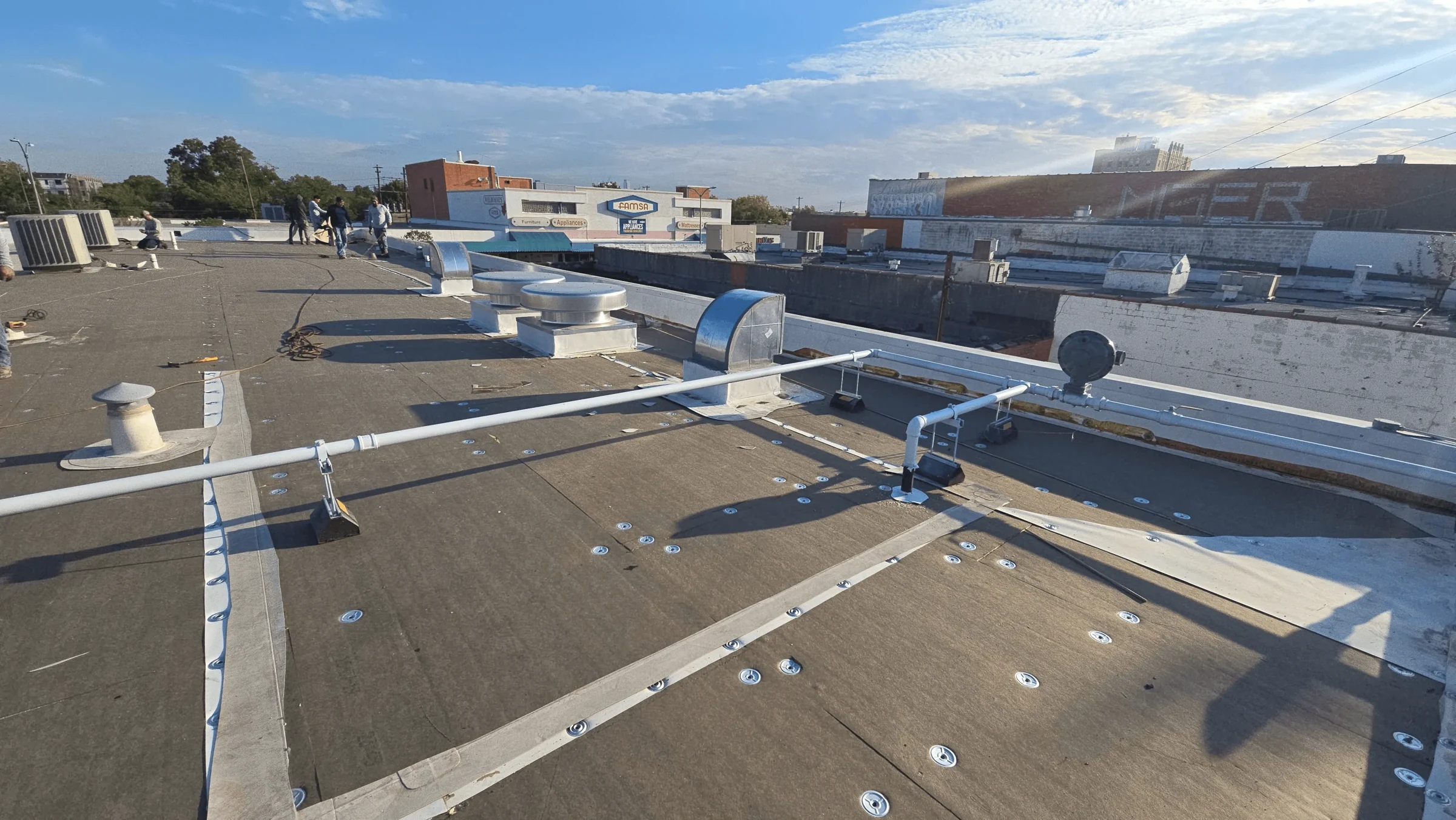 Commercial roof scope review